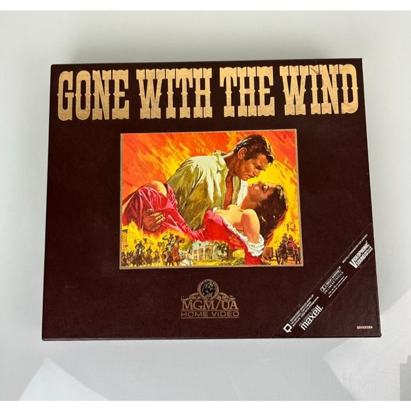 Vintage Deluxe GONE WITH THE WIND 2 VHS Box Set MGM/UA Souvenir Booklet - Picture 13 of 13